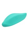 ROMP WAVE VIBRADOR ESTIMULADOR DE CLITORIS FORMA ERGONOMICA VERDE AGUA