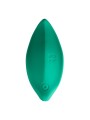 ROMP WAVE VIBRADOR ESTIMULADOR DE CLITORIS FORMA ERGONOMICA VERDE AGUA