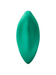 ROMP WAVE VIBRADOR ESTIMULADOR DE CLITORIS FORMA ERGONOMICA VERDE AGUA