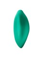 ROMP WAVE VIBRADOR ESTIMULADOR DE CLITORIS FORMA ERGONOMICA VERDE AGUA