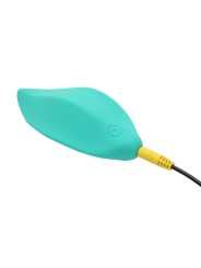 ROMP WAVE VIBRADOR ESTIMULADOR DE CLITORIS FORMA ERGONOMICA VERDE AGUA