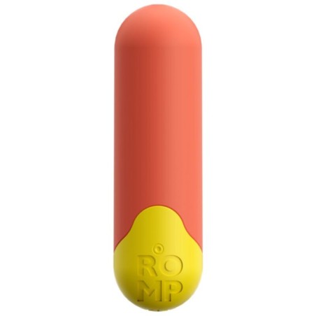 ROMP RIOT BALA VIBRADORA MULTIFUNCION NARANJA AMARILLA