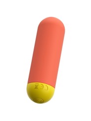 ROMP RIOT BALA VIBRADORA MULTIFUNCION NARANJA AMARILLA