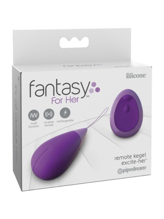 FANTASY FOR HER HUEVO MASAJEADOR CONTROL REMOTO EXCITE HER
