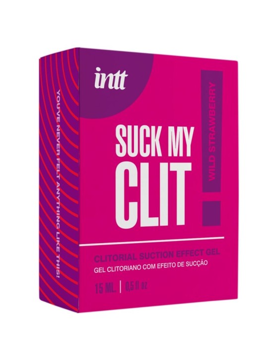 INTT SUCK MY CLIT GEL EFECTO SUCCION FRESAS SILVESTRES 15 ML