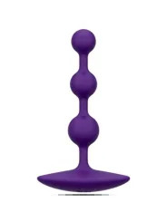 ROMP AMP PURPLE BOLAS ANALES FLEXIBLES DE SILICONA 125 CM MORADO