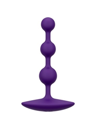 ROMP AMP PURPLE BOLAS ANALES FLEXIBLES DE SILICONA 125 CM MORADO
