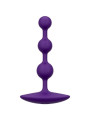 ROMP AMP PURPLE BOLAS ANALES FLEXIBLES DE SILICONA 125 CM MORADO