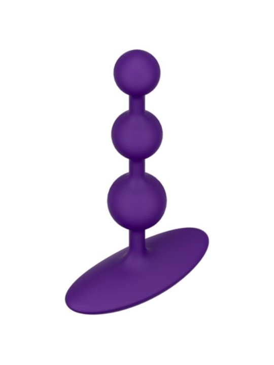 ROMP AMP PURPLE BOLAS ANALES FLEXIBLES DE SILICONA 125 CM MORADO