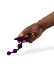 ROMP AMP PURPLE BOLAS ANALES FLEXIBLES DE SILICONA 125 CM MORADO