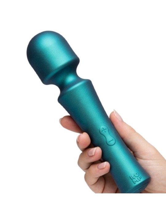 ROMP PRESTO MINI WAND VIBRADOR CABEZAL FLEXIBLE VERDE