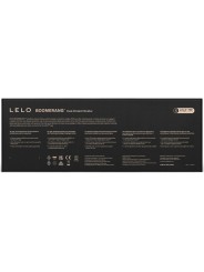 LELO BOOMERANG VIBRADOR DE DOBLE EXTREMO ROJO CORAL