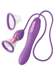 FANTASY FOR HER ULTIMATE PLEASURE MAX MANGUERA DE SUCCION CON LENGUA ESTIMULADORA MORADO