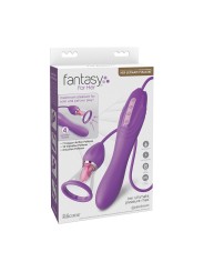 FANTASY FOR HER ULTIMATE PLEASURE MAX MANGUERA DE SUCCION CON LENGUA ESTIMULADORA MORADO