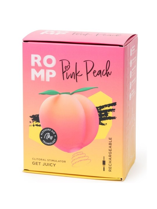 ROMP PINK PEACH SUCCIONADOR DE CLITORIS FORMA MELOCOTON