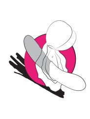 ROMP PINK PEACH SUCCIONADOR DE CLITORIS FORMA MELOCOTON