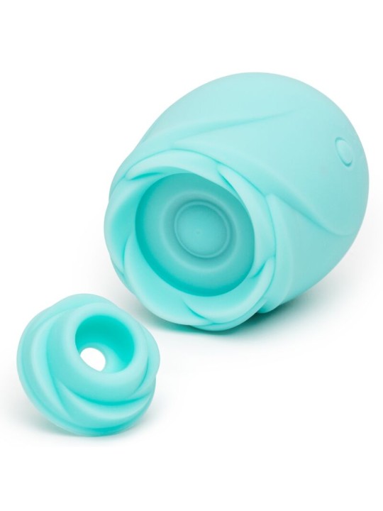 ROMP ROSE GLOW SUCCIONADOR DE CLITORIS BRILLANTE EN LA OSCURIDAD