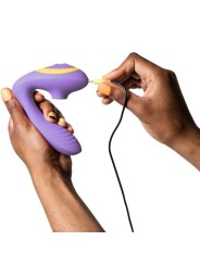 ROMP REVERB ESTIMULADOR PUNTO G Y SUCCIONADOR DE CLITORIS LILA