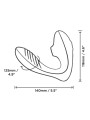 ROMP REVERB ESTIMULADOR PUNTO G Y SUCCIONADOR DE CLITORIS LILA