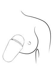 ROMP FREE X ESTIMULADOR DE CLITORIS CON TAPA 10 NIVELES RECARGABLE MORADO