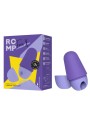 ROMP FREE X ESTIMULADOR DE CLITORIS CON TAPA 10 NIVELES RECARGABLE MORADO