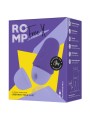 ROMP FREE X ESTIMULADOR DE CLITORIS CON TAPA 10 NIVELES RECARGABLE MORADO