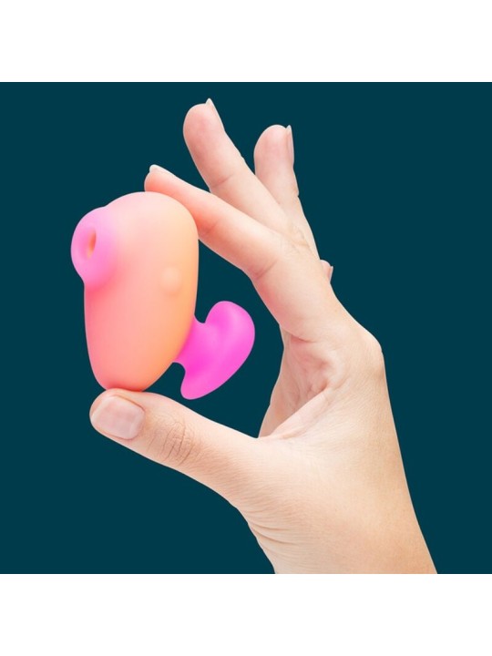 ROMP KISS SUCCIONADOR DE CLITORIS VIBRADOR DE DEDO RECARGABLE