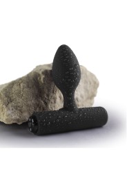 ROCKS OFF NOVA SOLARIS PLUG ANAL FINO RECARGABLE 16 FUNCIONES NEGRO