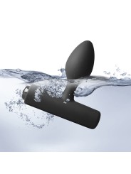 ROCKS OFF NOVA SOLARIS PLUG ANAL FINO RECARGABLE 16 FUNCIONES NEGRO
