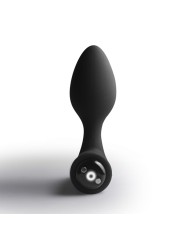 ROCKS OFF NOVA SOLARIS PLUG ANAL FINO RECARGABLE 16 FUNCIONES NEGRO