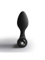 ROCKS OFF NOVA SOLARIS PLUG ANAL FINO RECARGABLE 16 FUNCIONES NEGRO