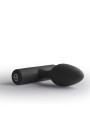 ROCKS OFF NOVA SOLARIS PLUG ANAL FINO RECARGABLE 16 FUNCIONES NEGRO