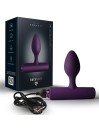 ROCKS OFF NOVA SOLARIS PLUG ANAL FINO RECARGABLE 16 FUNCIONES NEGRO