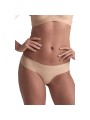 BYE BRA PACK 2 TANGAS INVISIBLES BEIGE Y NEGRO TALLA S