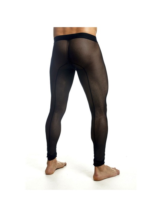 MOB MEDIAS DE MALLAS TRANSPARENTES NEGRAS TALLA S