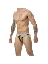 MOB JOCK CLASICO STRIPE NARANJA TALLA S