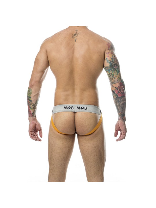 MOB JOCK CLASICO STRIPE NARANJA TALLA S