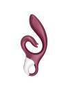 SATISFYER LOVE ME VIBRADOR RABBIT ROJO