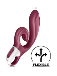 SATISFYER LOVE ME VIBRADOR RABBIT ROJO