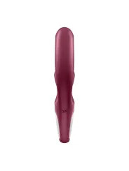 SATISFYER LOVE ME VIBRADOR RABBIT ROJO