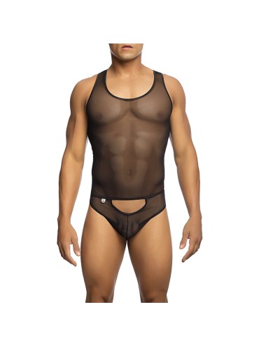 MOB BODYSHEER TRANSPARTE NEGRO TALLA S M