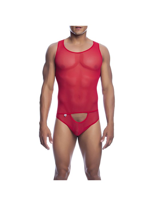 MOB BODYSHEER TRANSPARTE ROJO TALLA S M