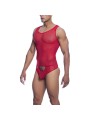 MOB BODYSHEER TRANSPARTE ROJO TALLA S M