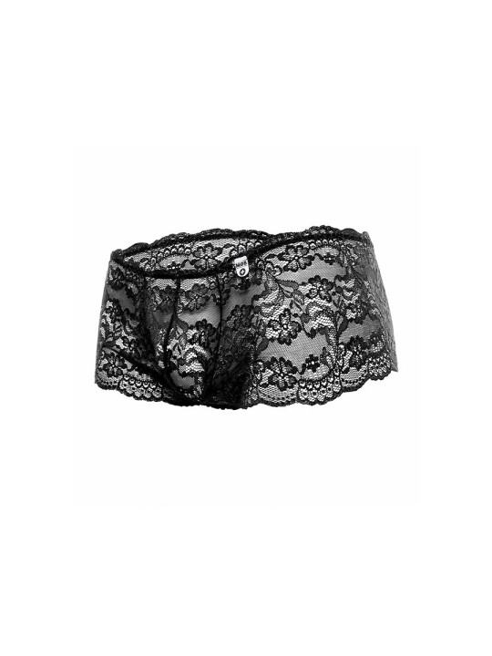 MOB BOXER ENCAJE NEGRO TALLA S M