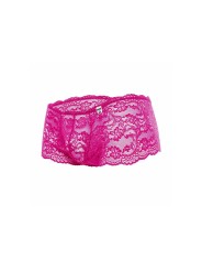 MOB BOXER ENCAJE ROSA TALLA S M
