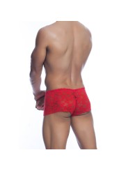 MOB BOXER ENCAJE ROJO TALLA S M