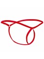MOB TANGA ROJO CON FORMA DE LAGRIMA TALLA S M