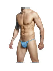 MOB TANGA DE ENCAJE AQUA TALLA S M