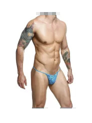 MOB TANGA DE ENCAJE AQUA TALLA S M