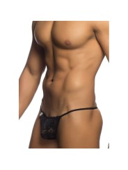 MOB TANGA DE ENCAJE NEGRO TALLA S M